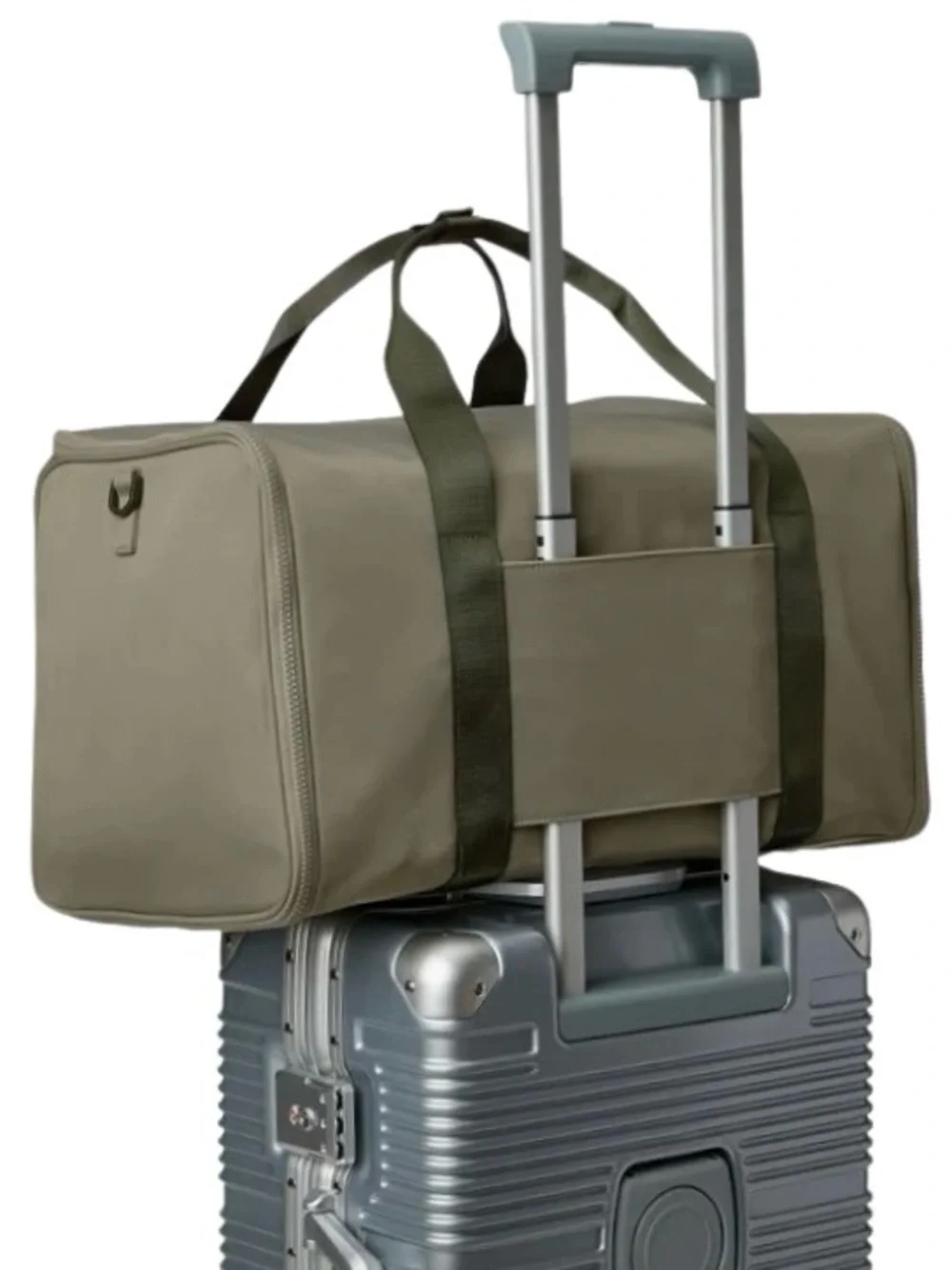 Fabletics Seagrass/Dark Olive The Convertible Travel Bag